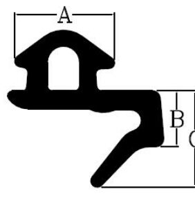 Уплотнительная резина для профиля EPDM